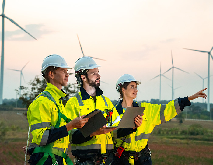 Workers in high vis - Risk Management